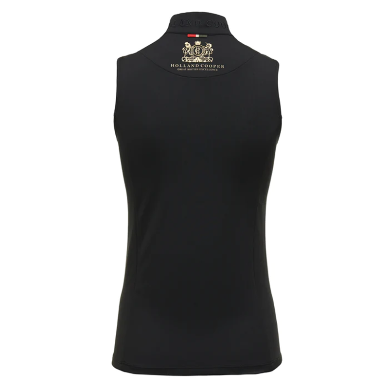 Holland Cooper Elite Sleeveless Base Layer - Black-5